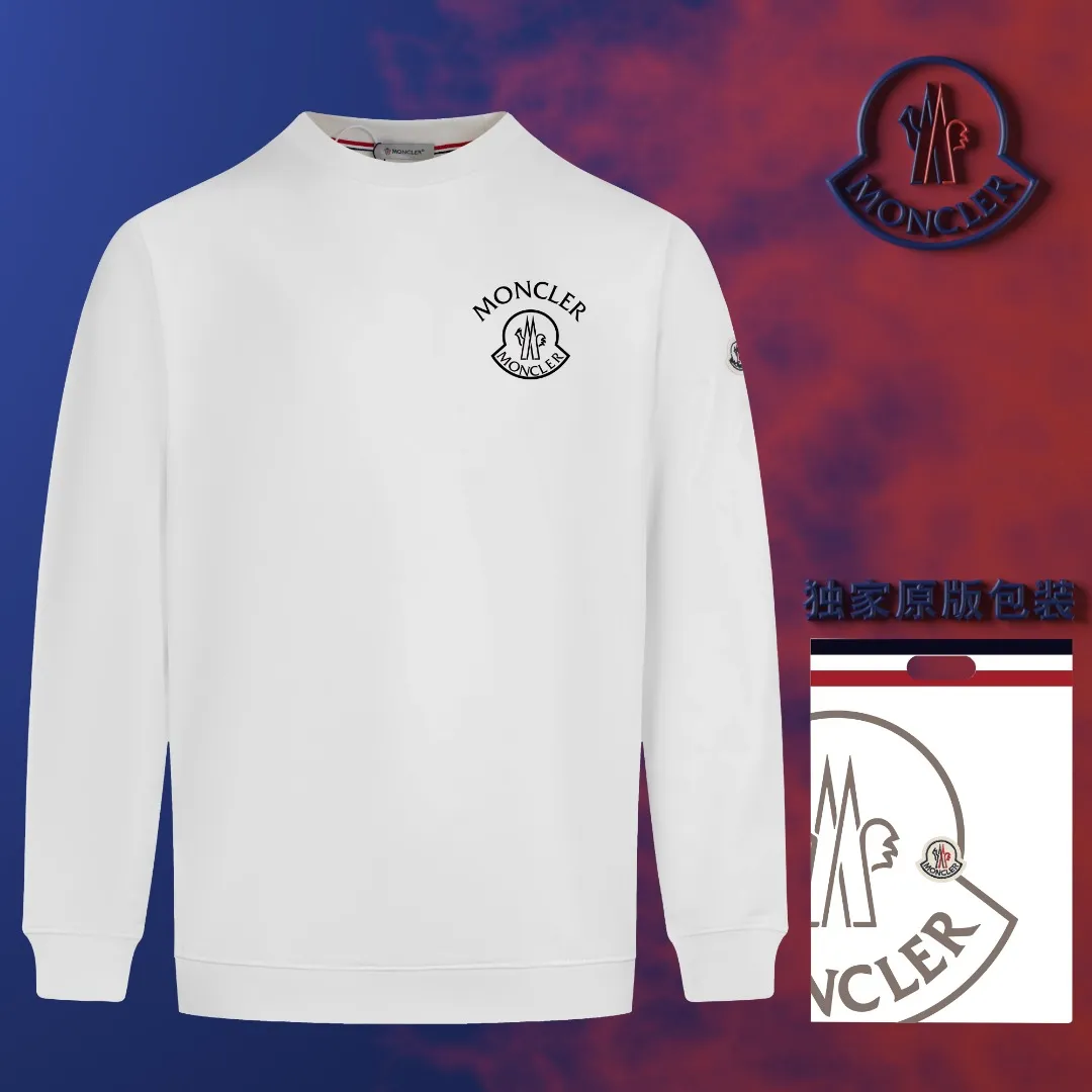 【 Quality】 【🎉 🎊】 【 MONCLER】【In Stock 】 🏅2024 New Arrival Premium LOGO ， ， Premium ⚠️ ： 460 ， 21S 10S 26/2 1*1 ！ ， ， ， ， ， ！ Same Style ✔ Same Style： ❗ ✔【 Same Style， In Stock！】 ➡Size：S M L XL XXL ➡ ：Black White ⚠️Size Size